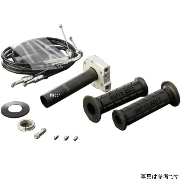 1067091 アクティブ ACTIVE スロットルキット タイプ3 巻取径φ28 03年-12年 ヤマハ、ドゥカティ メッキ/黒