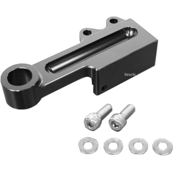 1470068B アクティブ ACTIVE リアキャリパーサポート ブレンボ40mmピッチ 左側用&STDローター径 05年-07年 XL1200、XL883 黒