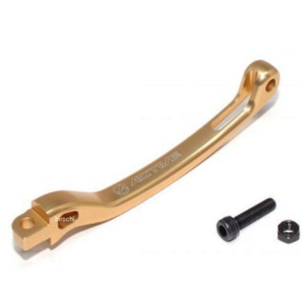 12000030 アクティブ ACTIVE オプション STFクラッチレバー&ボルトセット C3 全長:159mm ゴールド