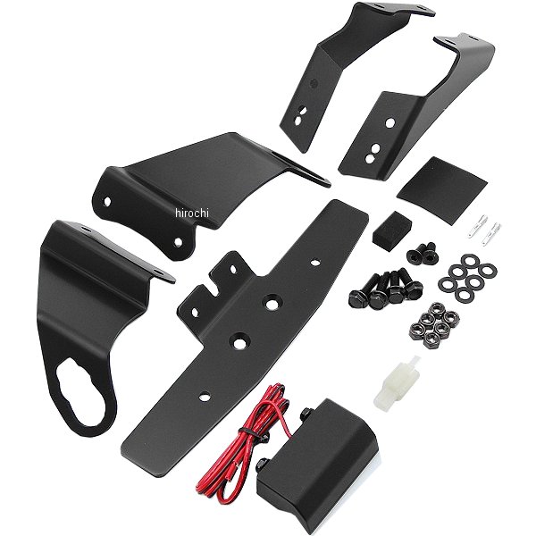 1157074 アクティブ ACTIVE フェンダーレスキット LEDナンバー灯付き 10年-13年 Z1000、ニンジャ1000 黒