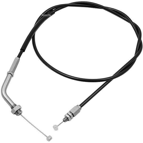 1060191 アクティブ ACTIVE アジャスタブルスロットルワイヤー タイプ3 TMRキャブレターキット専用 引き戻し共通 1050mm ステンレス/黒