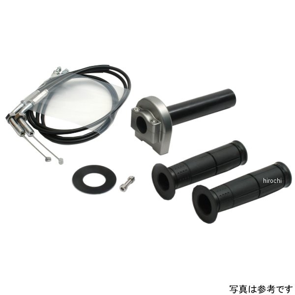 1068717 アクティブ ACTIVE スロットルキット TMRキャブレターキット専用 タイプ1 巻取径φ40 TMR用 800mm メッキ/ガンメタ