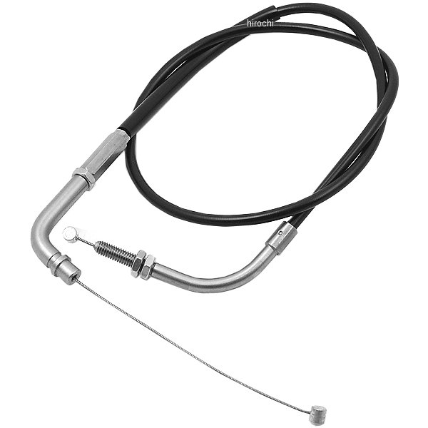 1060314 アクティブ ACTIVE スロットルワイヤー ハイスロットルキットエボ専用 戻し側 13年-15年 ニンジャ250 ステンレス/黒