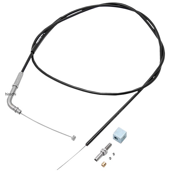 1060315 アクティブ ACTIVE DIYスロットルワイヤー ハイスロットルキットEVO専用 110度角 黒