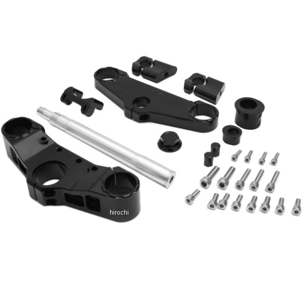 13610006 アクティブ ACTIVE コンバーチブルステムキット フォーク径φ43 ハンドルφ22.2 03年-15年 CB1300SF 黒