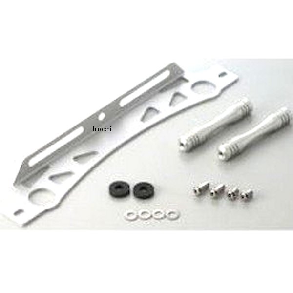 14051251 アクティブ ACTIVE ラウンドオイルクーラーステーセット 10年-17年 CB1100EX、CB1100RS シルバー