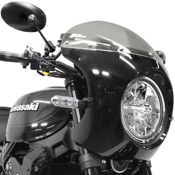 10970012 アクティブ ACTIVE ビキニカウル FRP製 黒ゲルコート仕上 (スクリーン:スモーク) Z900RS 18-20