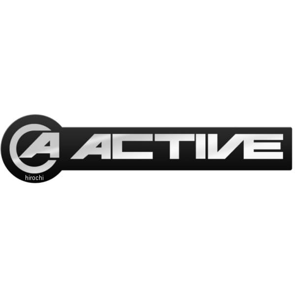 1999108 アクティブ ACTIVE ACメタルステッカー (12mmx50mm)