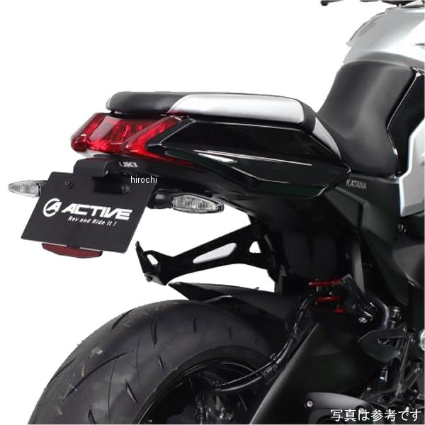 1155042 アクティブ ACTIVE フェンダーレスキット LEDナンバー灯付き 19年 KATANA 黒