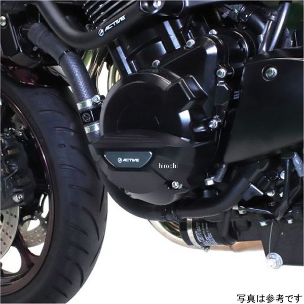1132703-L アクティブ ACTIVE リペアパーツ エンジンカバースライダー 左 18年-19年 Z900RS、Z900RS CAFE