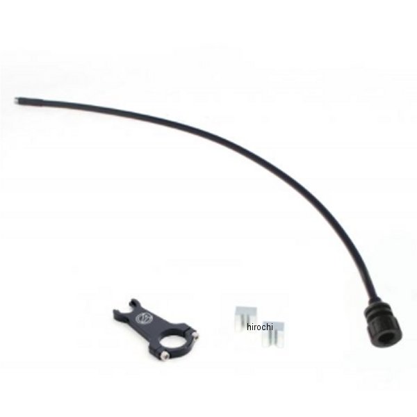 1107807 アクティブ ACTIVE リモートアジャストワイヤーV2丸型&ブラケットセット ストレートタイプ GALE SPEEDマスター、ACTIVE RS2/RS用