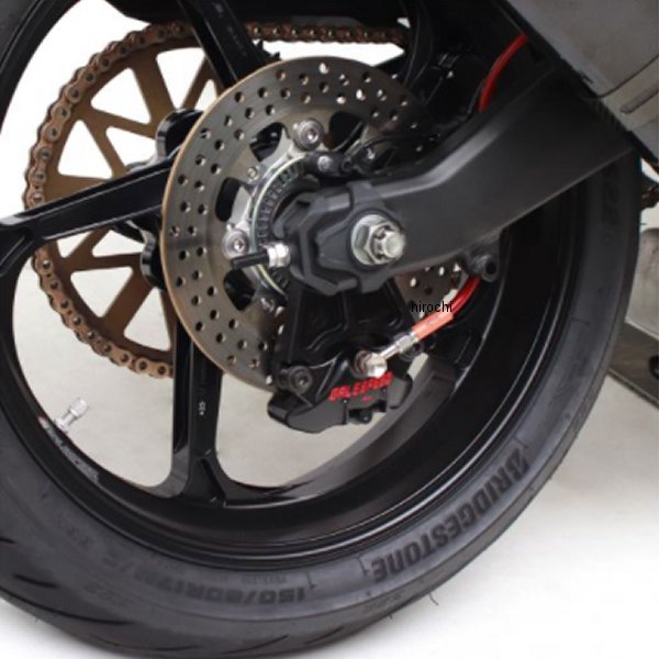1477018B アクティブ ACTIVE リア キャリパーサポート GALESPEED/BREMBO用 84mm&STD径 20年以降 ZX-25R/ZX-25R SE 黒