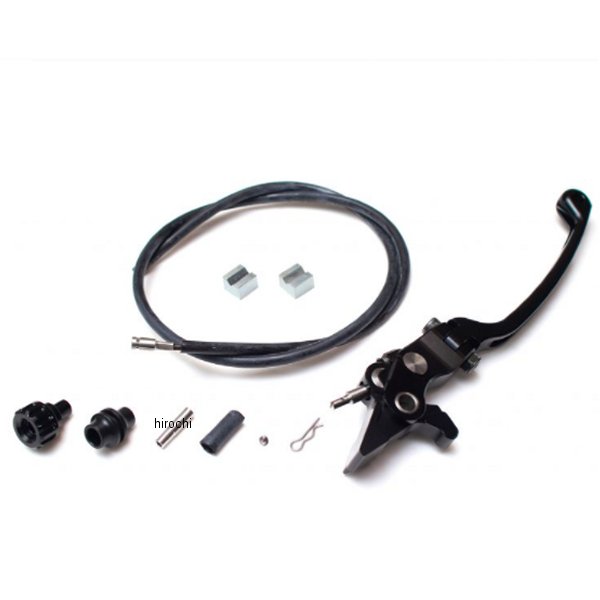 12070104 アクティブ ACTIVE STFブレーキレバー スターターキット リモートワイヤー付/ブラケット無 20年以降 ZX-25R 黒