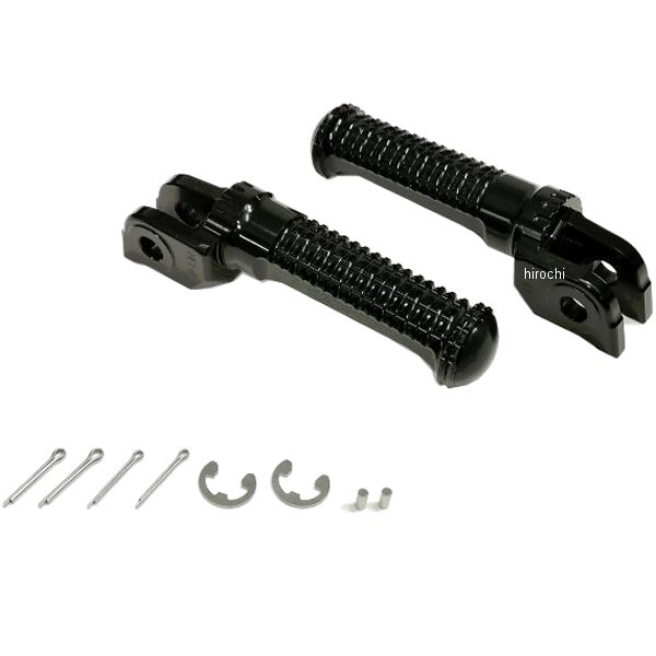 17700001B アクティブ ACTIVE ステップバー ライダー側 ホンダ、スズキ 黒