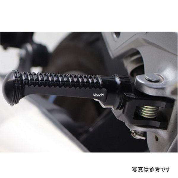 17710002S アクティブ ACTIVE ステップバー タンデム側 ヤマハ シルバー