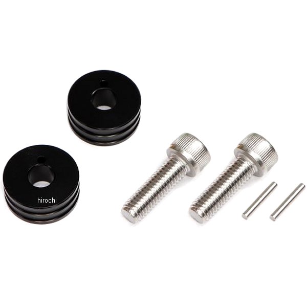 17721001 アクティブ ACTIVE 10mm延長カラーセット ステップバー用 黒