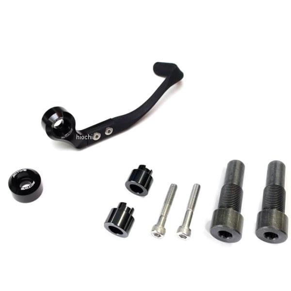 30801M16 アクティブ ACTIVE ブレーキレバーガード＆バーエンド フルセット YAMAHA M16用【G】 黒