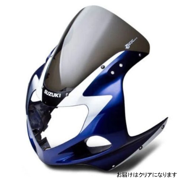 2410601 ゼログラビティ ZERO GRAVITY スクリーン コルサ 01年-03年 GSXR-750、GSX-R600 クリア