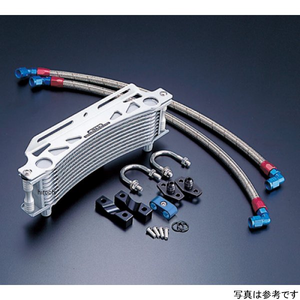 AC14031113 ACTIVE アクティブ オイルクーラーキット ラウンド #6 9-13R CB900F、CB1100F シルバー