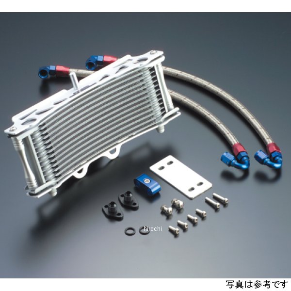 AC14043613 ACTIVE アクティブ オイルクーラーキット サイド廻し/ラウンド #6 9-13R 93年-96年 XJR400、95年-07年 XJR400R シルバー