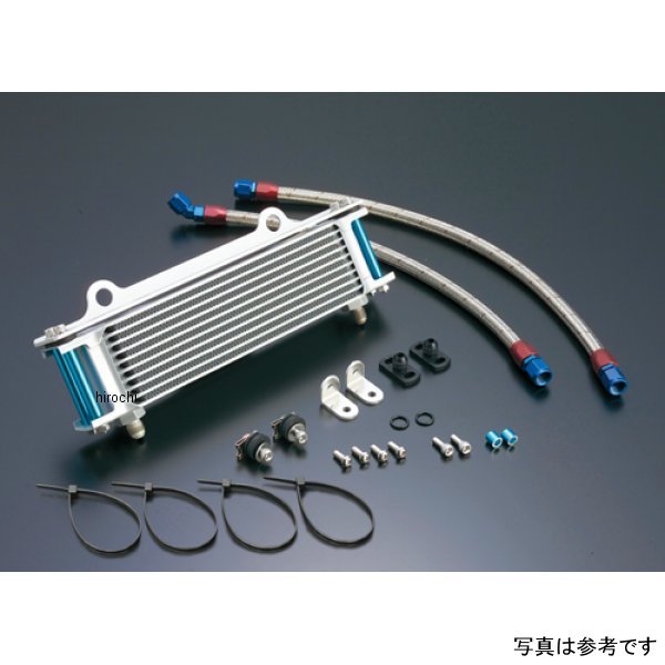 AC14057320 ACTIVE アクティブ オイルクーラーキット 上出し/ストレート #6 9-10R 83年-85年 GPZ750、GPZ750F シルバー