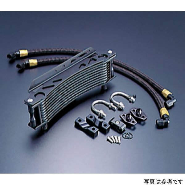 AC14031113B ACTIVE アクティブ オイルクーラーキット ラウンド #6 9-13R CB900F、CB1100F ブラック仕様