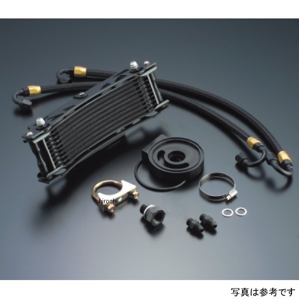 AC14031410B ACTIVE アクティブ オイルクーラーキット ラウンド #6 9-10R CB400F (398/408) ブラック仕様