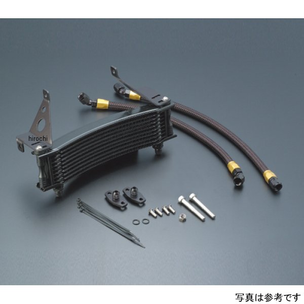 AC14031910B ACTIVE アクティブ オイルクーラーキット ラウンド #6 9-10R  CBR400F ブラック仕様