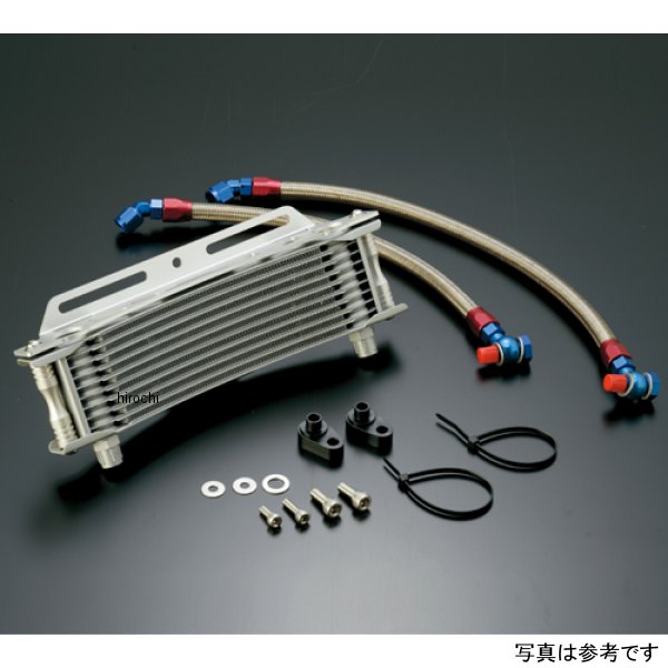 AC14032313B ACTIVE アクティブ オイルクーラーキット ラウンド #6 9-13R 92年-08年 CB750 ブラック仕様