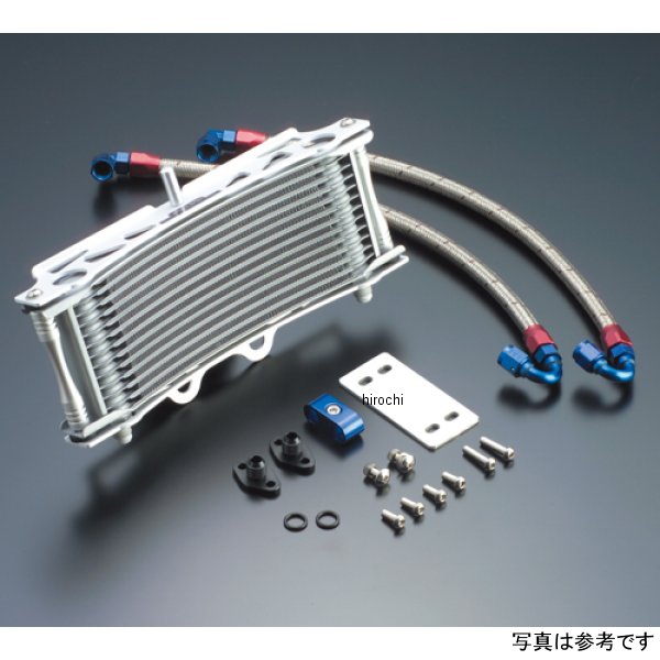 AC14033613C ACTIVE アクティブ オイルクーラーキット サーモ対応 ラウンド #6 9-13R 93年-96年 XJR400、95年-07年 XJR400R シルバー