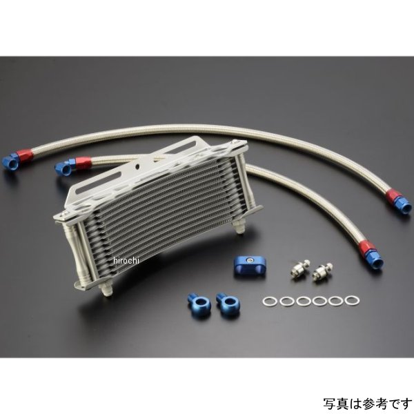 AC14037513B ACTIVE アクティブ オイルクーラーキット ACTIVEビッグラジ用 ラウンド#6 9-13R  08年以前  ZRX1200、ZRX1100 ブラック仕様