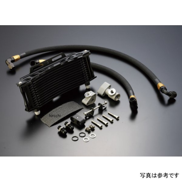 AC14038213B アクティブ オイルクーラーキット 上廻前/ラウンド #6 9-13R 耐熱ホースカバー Z1、Z2、Z750FX-1、Z1000MK2 ブラック仕様