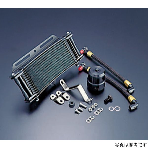 AC14038313B ACTIVE アクティブ オイルクーラーキット 下出し/ラウンド #6 9-13R  Z1000R、Z1000J ブラック仕様