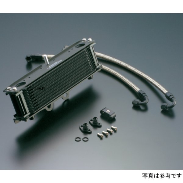 AC14053610B ACTIVE アクティブ オイルクーラーキット ストレート #6 9-10R 93年-96年 XJR400、95年-07年 XJR400R ブラック仕様