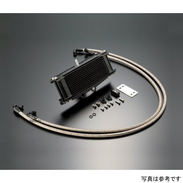 AC14063610B アクティブ オイルクーラーキット サイド廻し/ストレート #6 9-10R 93年-96年 XJR400、95年-07年 XJR400R ブラック仕様