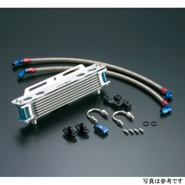 AC14051110 ACTIVE アクティブ オイルクーラーキット ストレート #6 9-10R CB900F、CB1100F シルバー