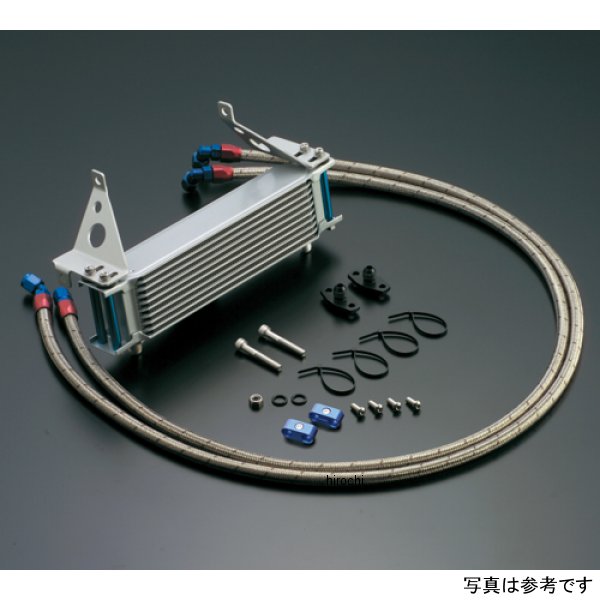 AC14052213C ACTIVE アクティブ オイルクーラーキット サーモ対応 サイド廻し/ストレート #6 9-13R  CBR400F シルバー