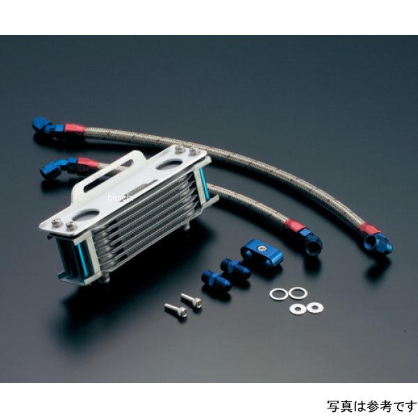 AC14053307 ACTIVE アクティブ オイルクーラーキット ストレート #6 4.5-7R 2-3型  SRX400、1-3型  SRX600 シルバー