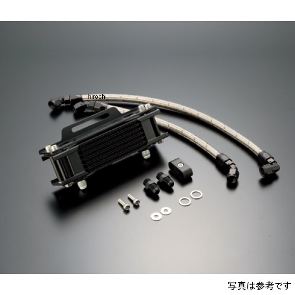 AC14053307B ACTIVE アクティブ オイルクーラーキット ストレート #6 4.5-7R 2-3型 SRX400、1-3型 SRX600 ブラック仕様