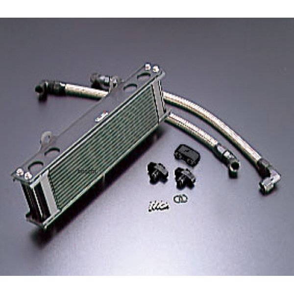 AC14053913BC アクティブ オイルクーラーキット サーモ対応 ストレート #8 12-13R 15年以前 XJR1300、97年以前 XJR1200 ブラック仕様