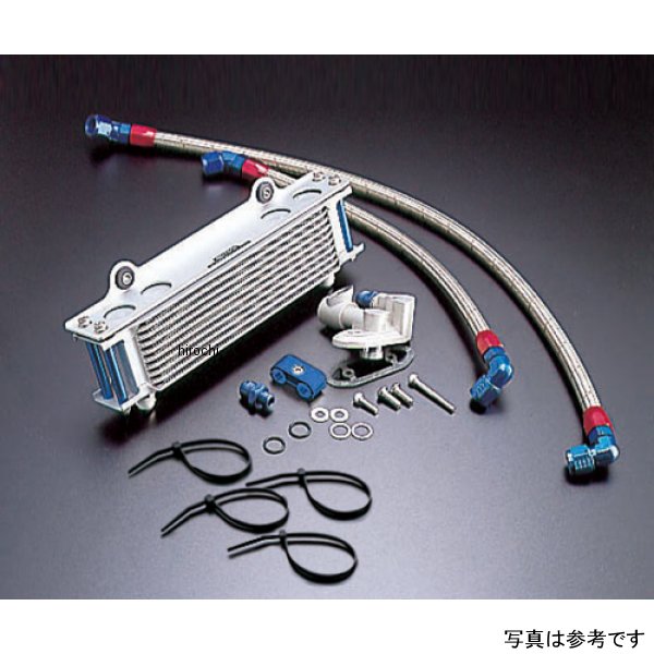 AC14055113C ACTIVE アクティブ オイルクーラーキット サーモ対応 サイド廻し/ストレート #8 9-13R 93年  GSX1100S シルバー