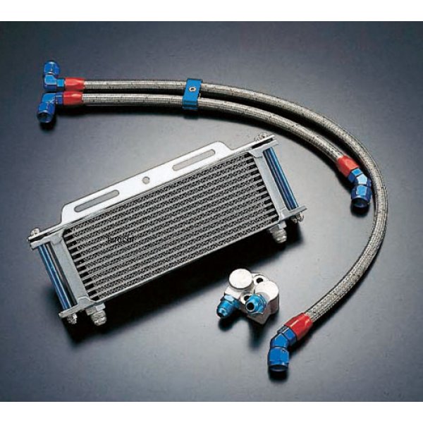 AC14057110 ACTIVE アクティブ オイルクーラーキット ストレート #8 9-10R  GPZ1100F、Z1100GP シルバー