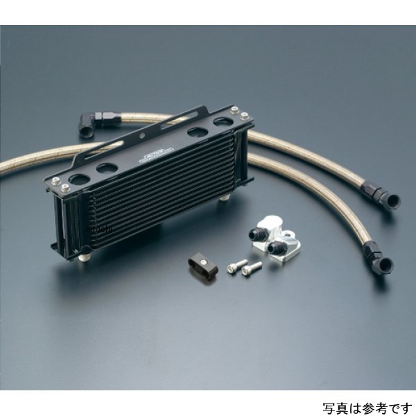 AC14057110B ACTIVE アクティブ オイルクーラーキット ストレート #8 9-10R  GPZ1100F、Z1100GP ブラック仕様