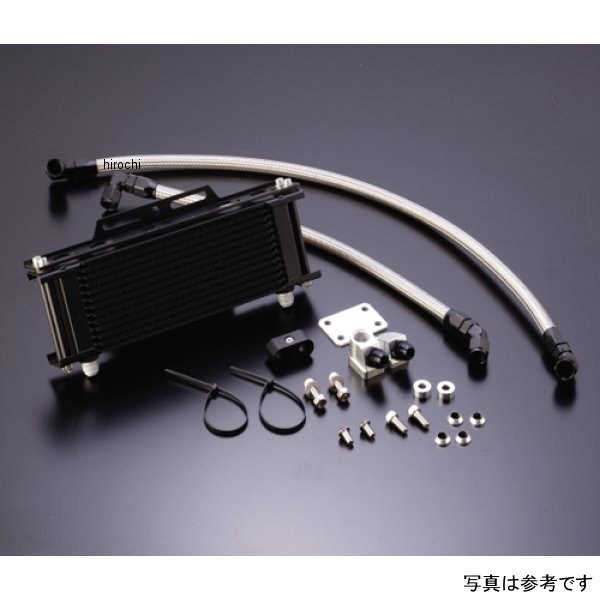 AC14057310B ACTIVE アクティブ オイルクーラーキット サイド廻し/ストレート #8 9-10R  Z1000R、Z1000J ブラック仕様