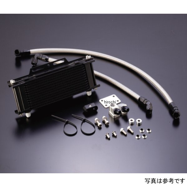 AC14057313BC ACTIVE アクティブ オイルクーラーキット サーモ対応 サイド廻し/ストレート #8 9-13R  Z1000R、Z1000J ブラック仕様