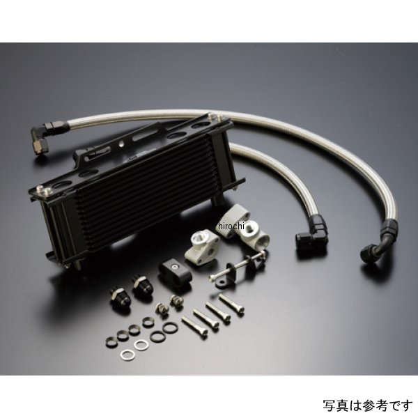 AC14057410BC ACTIVE アクティブ オイルクーラーキット サーモ対応 ストレート #8 9-10R  Z1、Z2、Z750FX-1、Z1000MK2 ブラック仕様