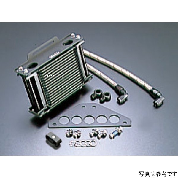 AC14057610B ACTIVE アクティブ オイルクーラーキット ストレート #6 9-10R GPZ750R、GPZ900R ブラック仕様