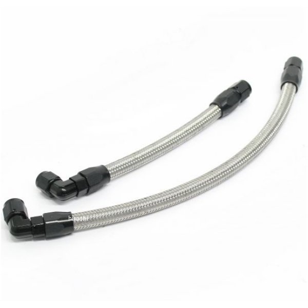 AC14055229B ACTIVE アクティブ オイルクーラーホースセット ストレート #8 9-10R 94年以降 GSX1100S ブラック仕様