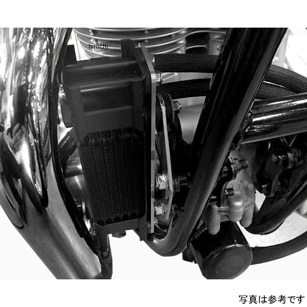 AC14058527B ACTIVE アクティブ オイルクーラーキット ST #6 4.5-7R 耐熱ホースカバー 16年以前  W800、W650、W400 ブラック仕様