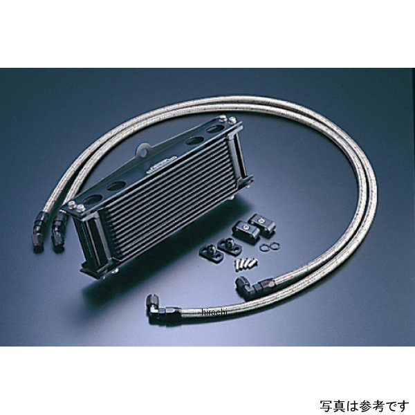 AC14067913B ACTIVE アクティブ オイルクーラーキット サイド廻し/ストレート #6 9-13R  ゼファー400、ゼファーX ブラック仕様